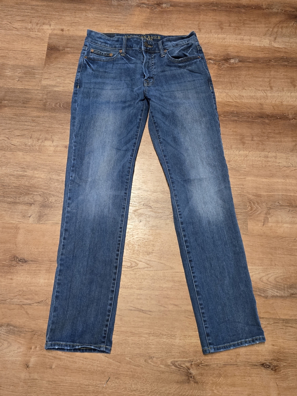 American Eagle Outfitters Men's Straight Leg Jeans Slim Straight 30x32  Flex